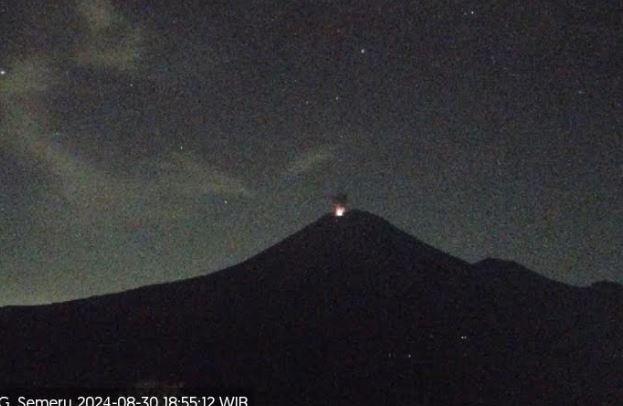 Gunung Semeru Meletus Lagi Hari Ini, Tinggi Kolom Abu Capai 1 Km