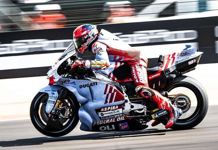 Marc Marquez Lirik Peluang Akhiri Paceklik Kemenangan di MotoGP Aragon 2024 usai Tercepat di Hari Pertama