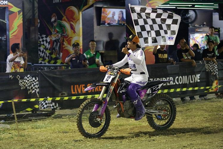 Lantian Juan Juara Umum Trial Game Dirt 2024 Seri Ketiga