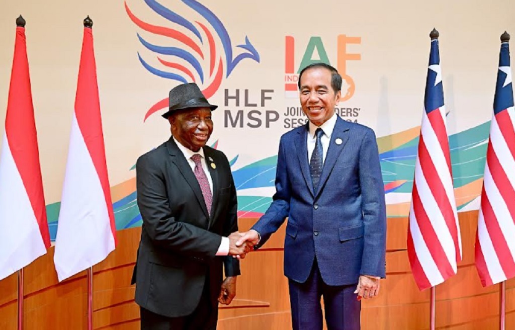 Jokowi Ajak Presiden Liberia Lawan Diskriminasi Sawit hingga Kerja Sama Infrastruktur