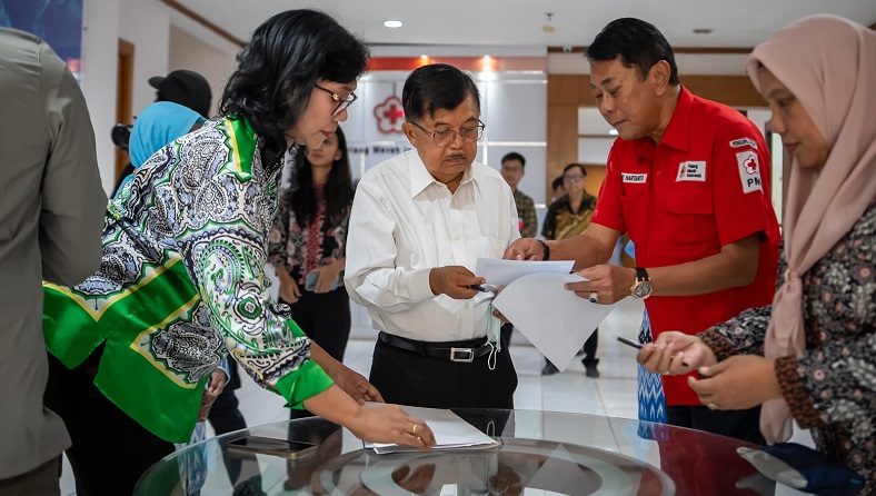 JK Ingin Kualitas SDM PMI Ditingkatkan Jamin Mutu Donor Darah