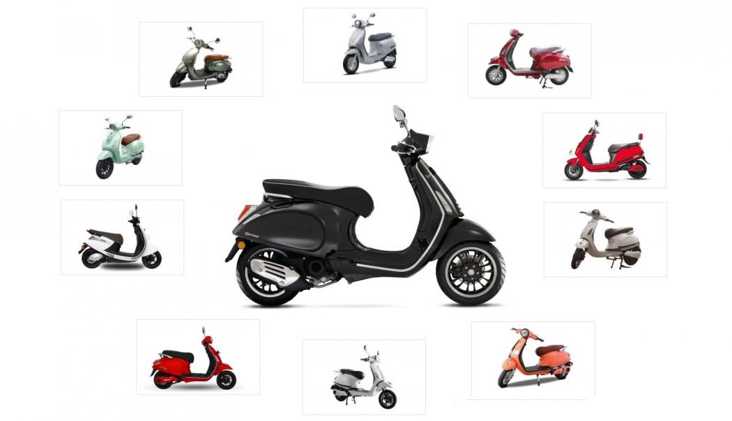 9 Motor Listrik yang Mirip Vespa, Desain Serupa tapi Tak Sama Bikin Orang Terkecoh