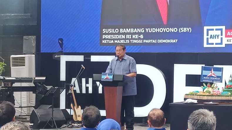 SBY Instruksikan Kader Demokrat Sukseskan Pemerintahan Prabowo