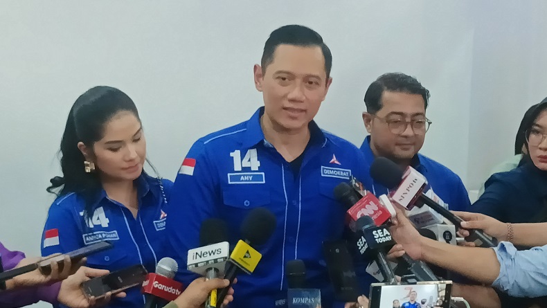 AHY Akui Mulai Bahas Kabinet bersama Prabowo