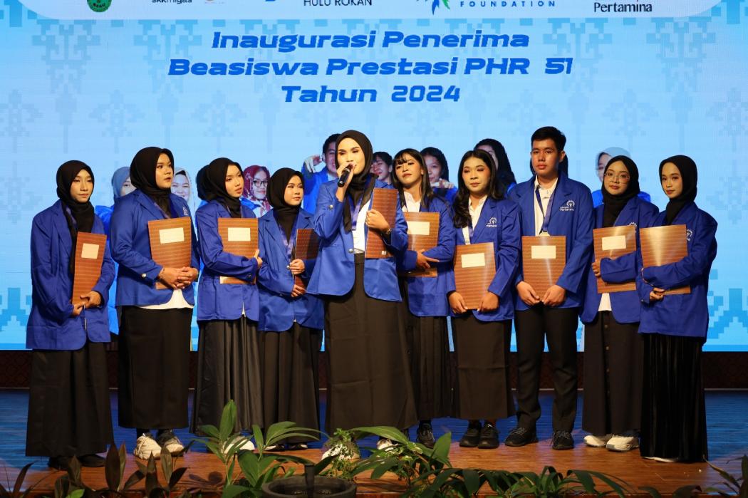 PHR Sambut 10 Putra Putri Terbaik Riau Penerima Beasiswa Prestasi 2024