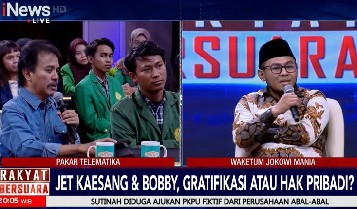 Relawan Jokowi Bela Kaesang soal Jet Pribadi: Hal Biasa Terjadi di Masyarakat