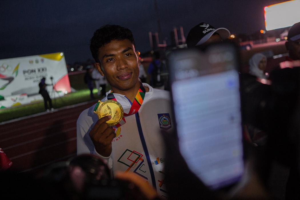 Usai Raih Emas PON 2024, Lalu Muhammad Zohri Bicarakan Pensiun, Kapan?