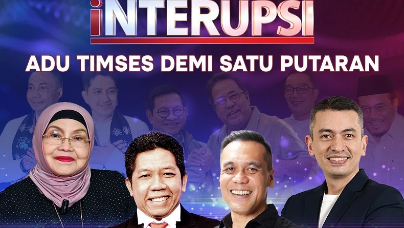 Interupsi Malam Ini: Adu Timses Demi Satu Putaran, Live hanya di iNews