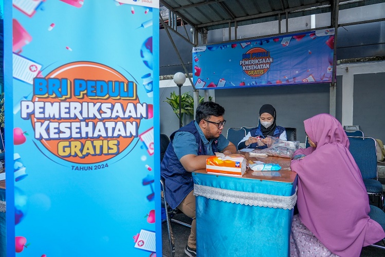 BRI Peduli Gelar Pemeriksaan Kesehatan Gratis bagi 13.200 Warga