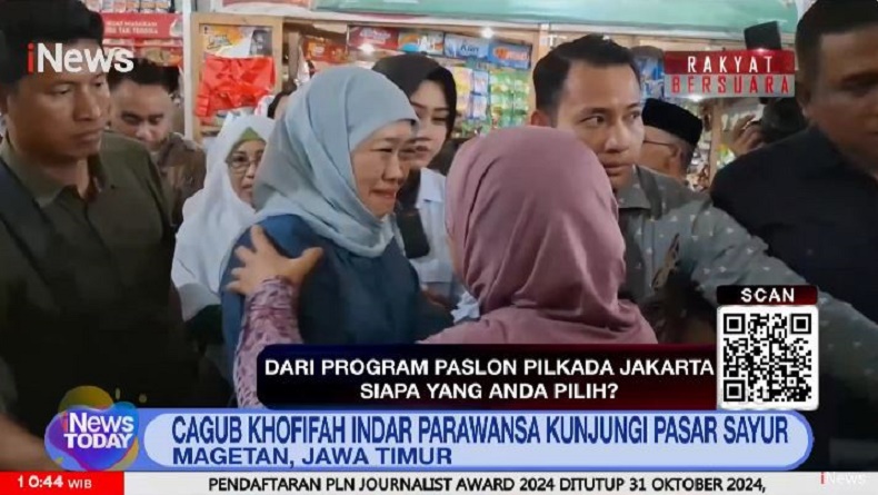Khofifah Blusukan ke Pasar Tradisional di Magetan, Serap Aspirasi Pedagang