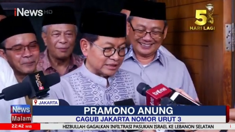 Pramono-Rano Temui Pengurus NU, Janji Naikkan Gaji Guru Honorer