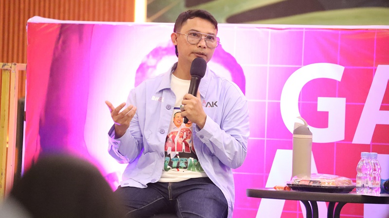 Cawagub Sulteng Abdul Karim Ajak Anak Muda Berbagi Gagasan di Kota Palu