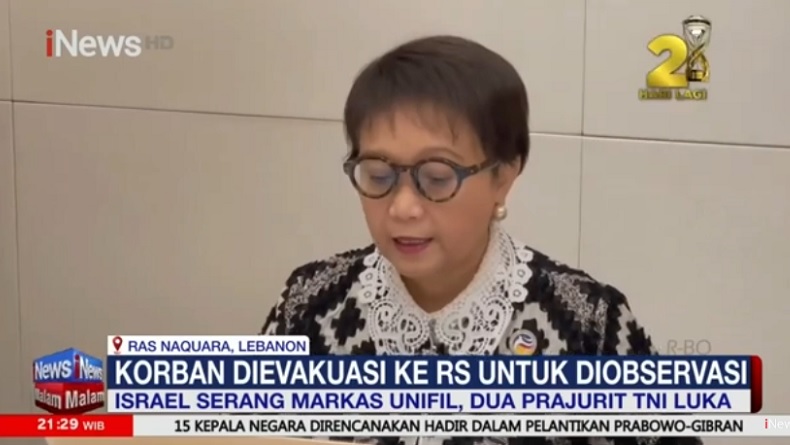 Respons Kemlu terkait Penyerangan Israel ke Markas UNIFIL