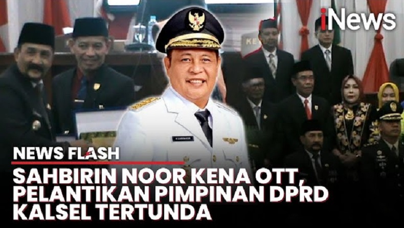 Pelantikan Pimpinan DPRD Tanah Laut Terganjal Gubernur Kalsel yang Terjerat Kasus di KPK