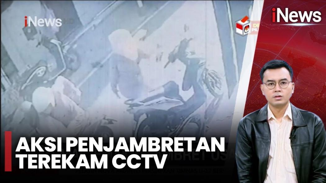 Terekam CCTV, Emak-Emak Dijambret di Siang Hari
