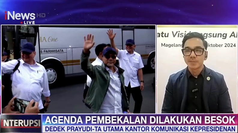 INTERUPSI: Istana Ungkap Menteri Latihan Kedisiplinan saat Pembekalan di Magelang