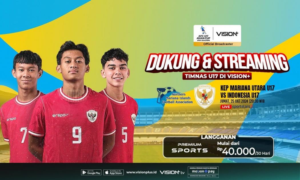 Ini Link Live Streaming Timnas Indonesia U-17 Vs Kepulauan Mariana Utara di Kualifikasi Piala Asia U-17 2025