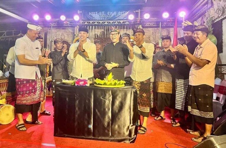 Plt Bupati Badung Hadiri HUT ke-50 STT Eka Cita Banjar Undagi