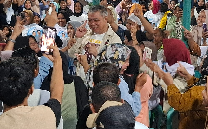 Kampanye di Parigi Moutong, Cagub Sulteng Ahmad Ali Targetkan Raih 200.000 Suara