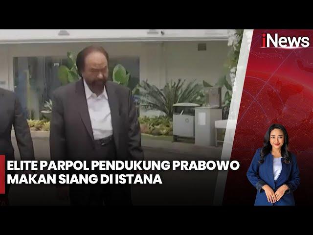Prabowo Makan Siang bareng Ketum Parpol KIM Plus di Istana, Bahas Apa?