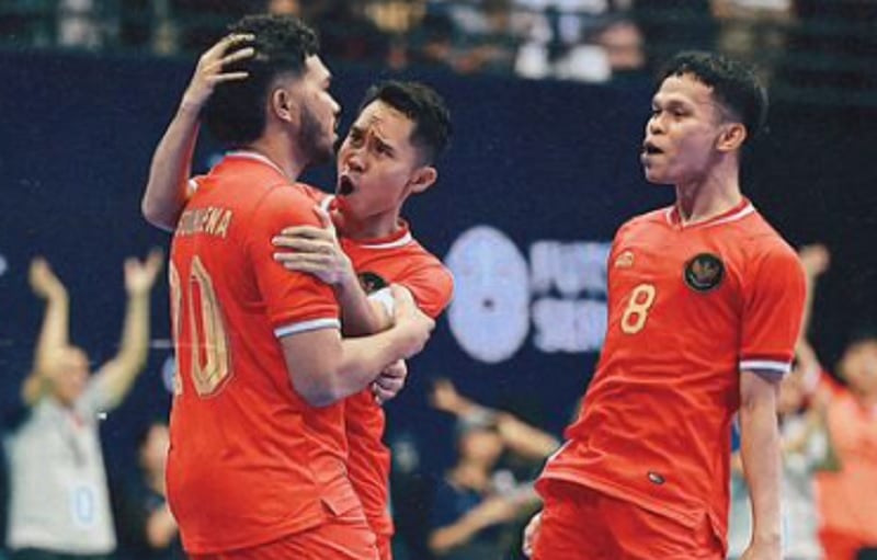 Hasil Semifinal Piala AFF Futsal 2024 Gol Evan Bawa Indonesia Unggul 1