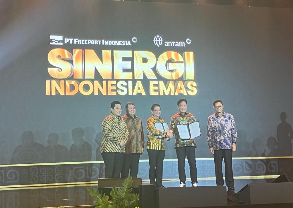 Freeport Indonesia Siap Produksi Emas Batangan Mulai Minggu Kedua Desember 2024