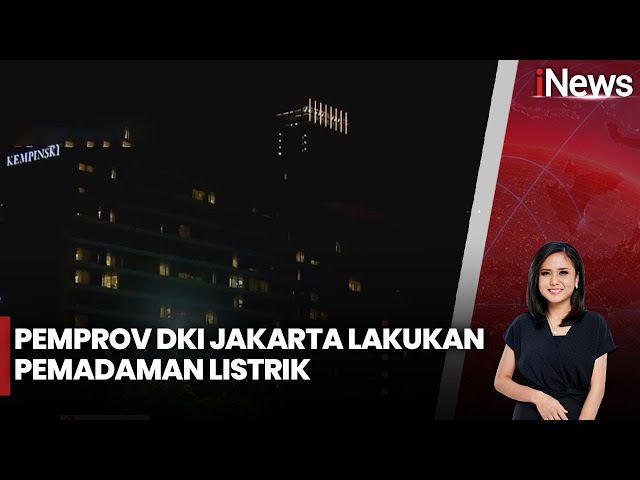 Pemprov DKI Jakarta Lakukan Pemadaman Listrik untuk Kurangi Emisi Gas Rumah Kaca