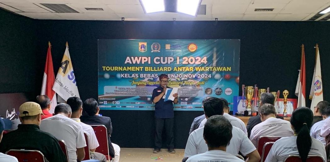 Harapan POBSI untuk Turnamen Biliar Antar Wartawan: Semoga Bisa Digelar Setiap Tahun