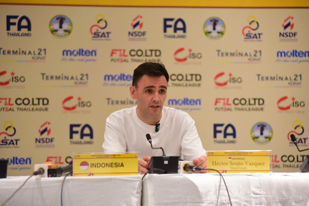 Hector Souto: Gelar Juara Piala AFF Futsal 2024 Penting Bagi Perkembangan Futsal Indonesia