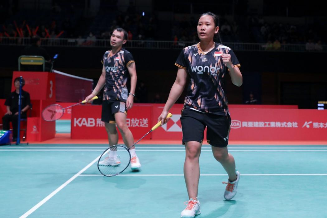 Rehan/Gloria Tembus 16 Besar German Open 2025 usai Menangi Perang Saudara