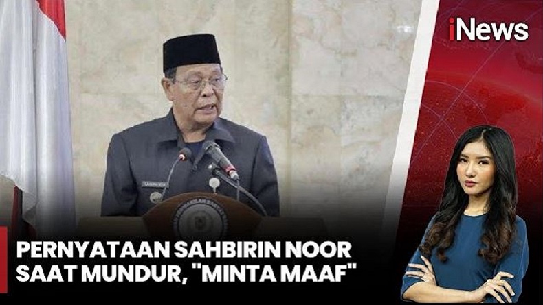 Ini Pernyataan Sahbirin Noor Mundur dari Gubernur Kalsel