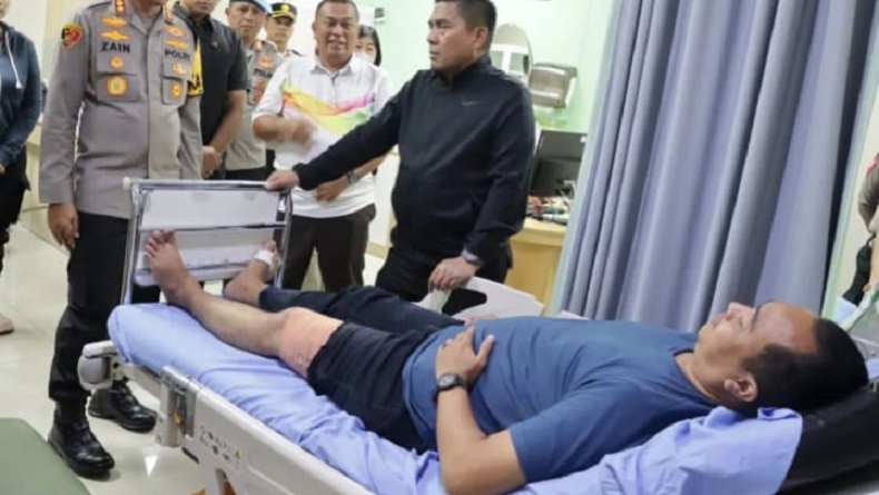 Kondisi Aiptu Wiratama Polisi yang Ditembak Maling Motor di Cengkareng