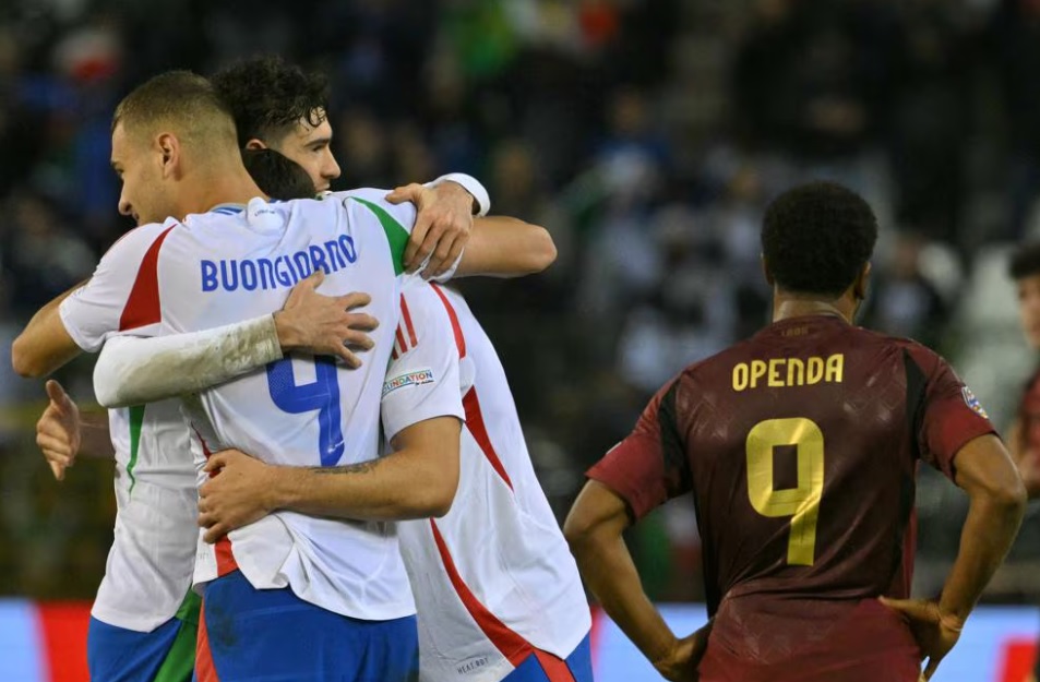 Hasil Lengkap UEFA Nations League: Italia Hajar Belgia, Inggris Bantai Yunani