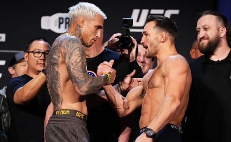 Charles Oliveira Vs Michael Chandler di UFC 309, Aroma Balas Dendam Tercium