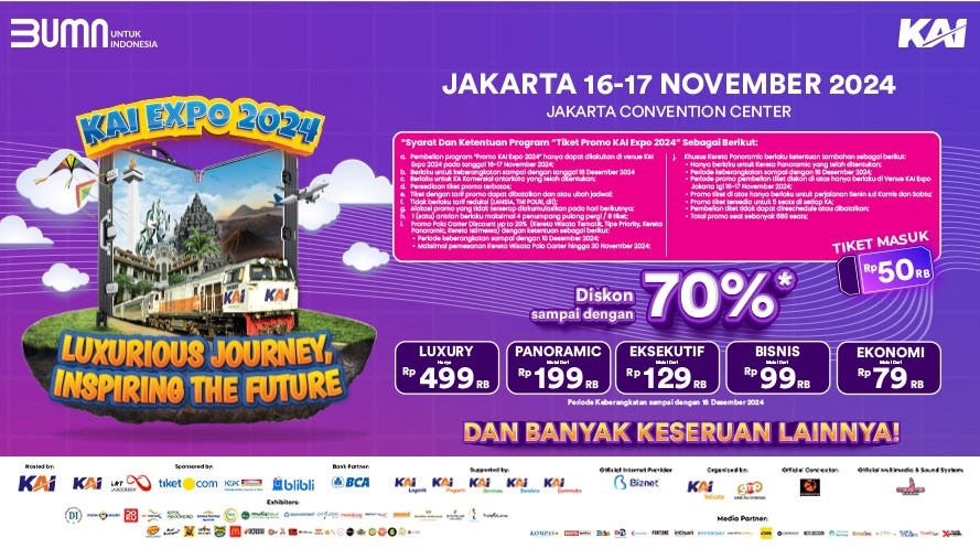 Kemeriahan KAI Expo 2024 Bersama Mister Aladin: Pengalaman Tak Terlupakan