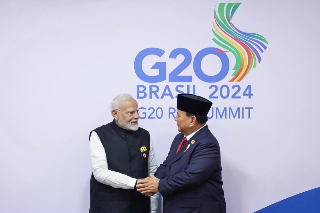 Temui PM Modi, Prabowo Bahas Kesepakatan Impor Beras dari India