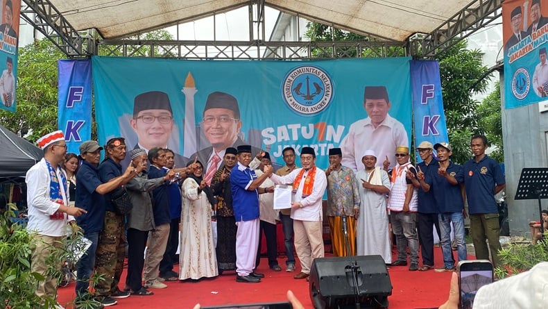 Forum Komunitas Nelayan Muara Angke Deklarasi Dukungan ke RK-Suswono