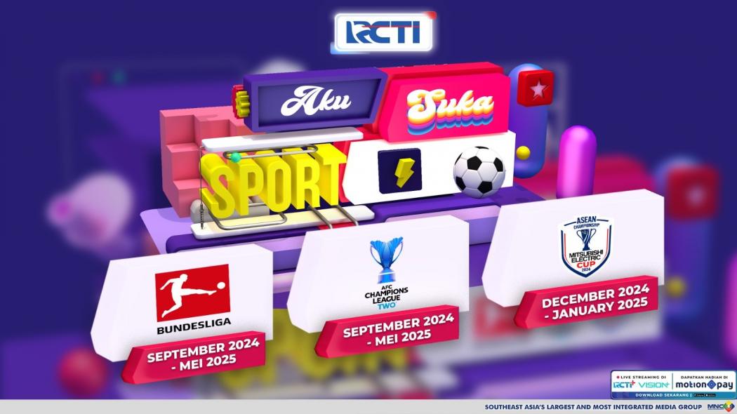 Saksikan Sepak Bola Kelas Dunia di RCTI: Bundesliga hingga ASEAN Championship Mitsubishi Electric Cup!