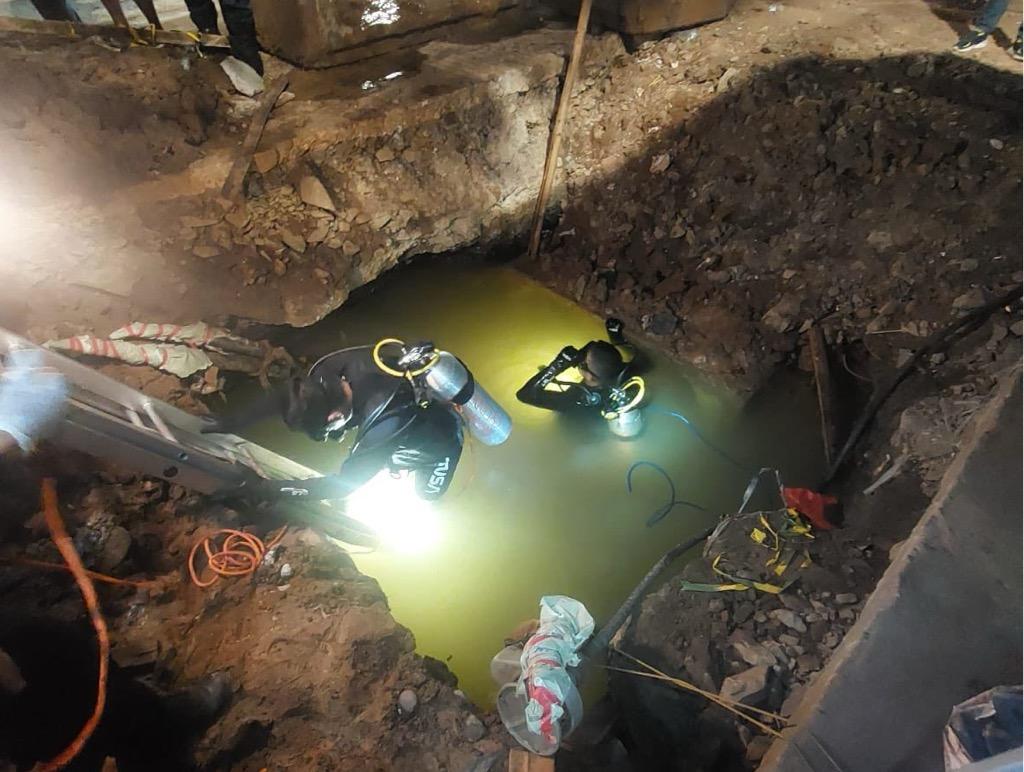 Pria Tewas Tenggelam di Saluran Air Kebon Jeruk Jakbar   