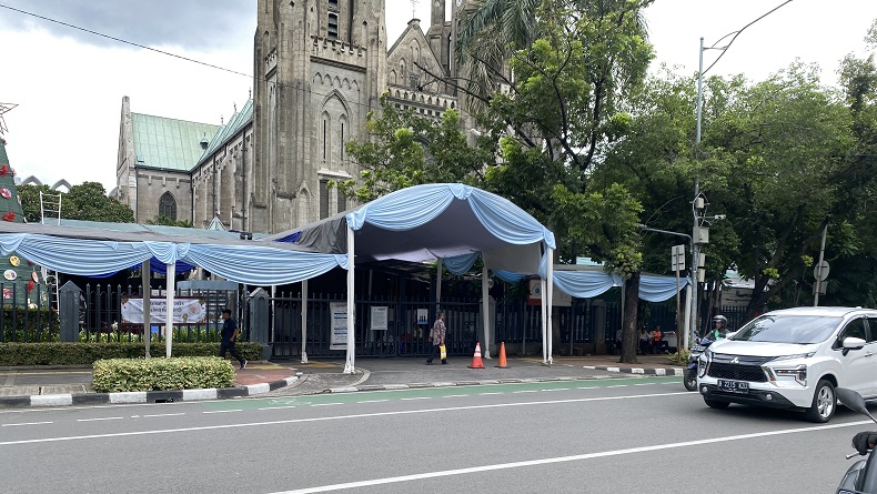 Gereja Katedral Jakarta Gelar Misa Natal Hari Ini, Berikut Kantong Parkirnya