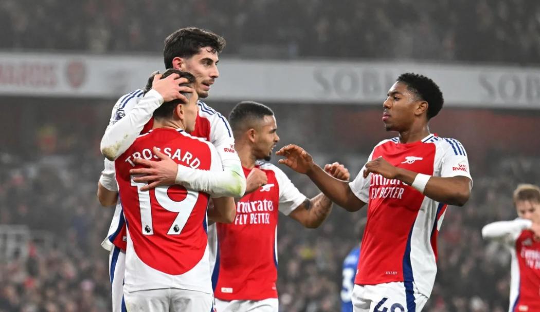 Arsenal Tempel Liverpool di Puncak usai Menang Tipis atas Ipswich Town