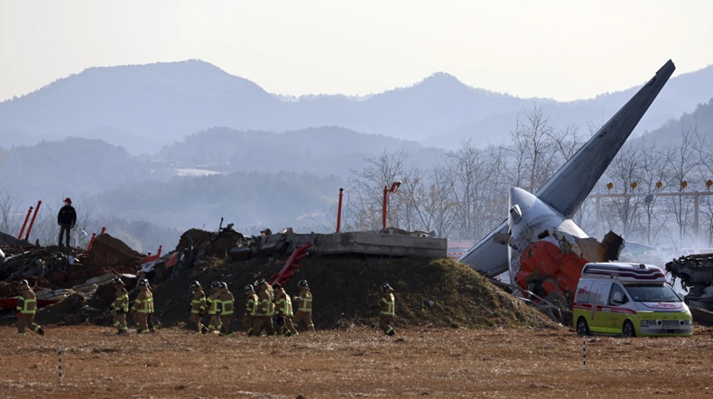 Update Kecelakaan Pesawat Jeju Air di Korsel: 120 Korban Tewas Dievakuasi