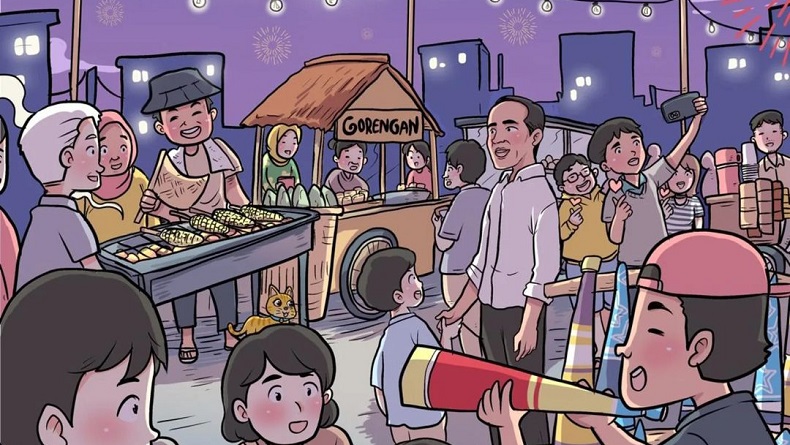 Jokowi Ucap Selamat Tahun Baru 2025: Semoga Banyak Kebaikan dan Kerukunan