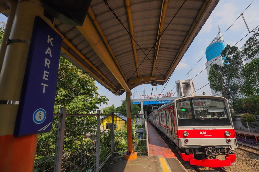 KAI Commuter Sebut Stasiun Karet bakal Disulap jadi Area Publik