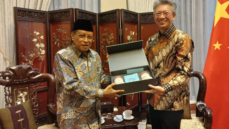 Ketum LPOI Kiai Said dan Duta Besar China Siap Kelola Pasar Muslim Global