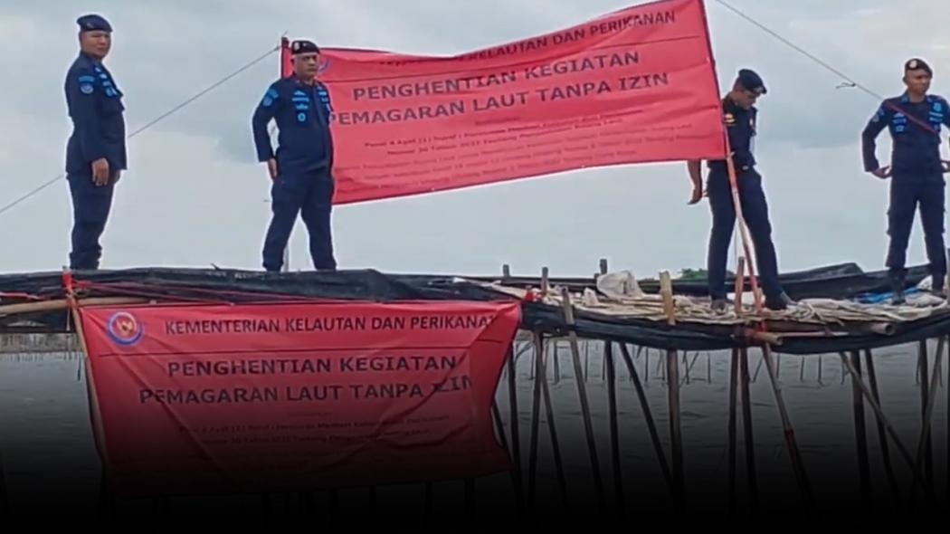 KKP Minta Pemilik Pagar Laut Tangerang Ngaku, Beri Waktu hingga Rabu Sebelum Dibongkar