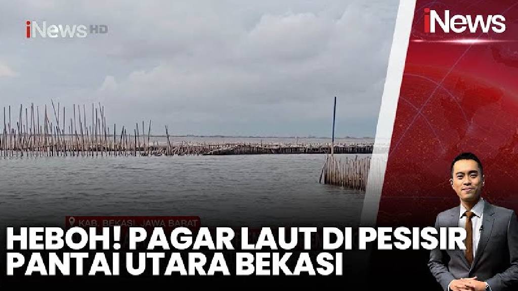 Pagar Laut Viral di Tarumajaya Bekasi Jadi Ancaman Baru bagi Nelayan
