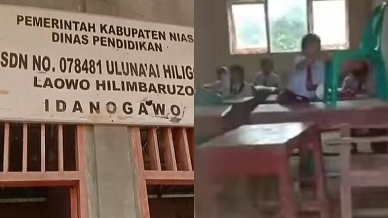 Siswa SD di Nias Sebulan Tidak Belajar di Sekolah, padahal Ada 5 Guru