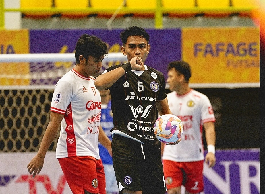 Hasil Liga Futsal Profesional: Pangsuma FC Hujani Tiga Radja 12 Gol