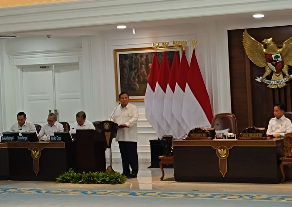 Ajak Menterinya Hemat Anggaran, Prabowo Minta Perayaan Ulang Tahun Kementerian Digelar Sederhana
